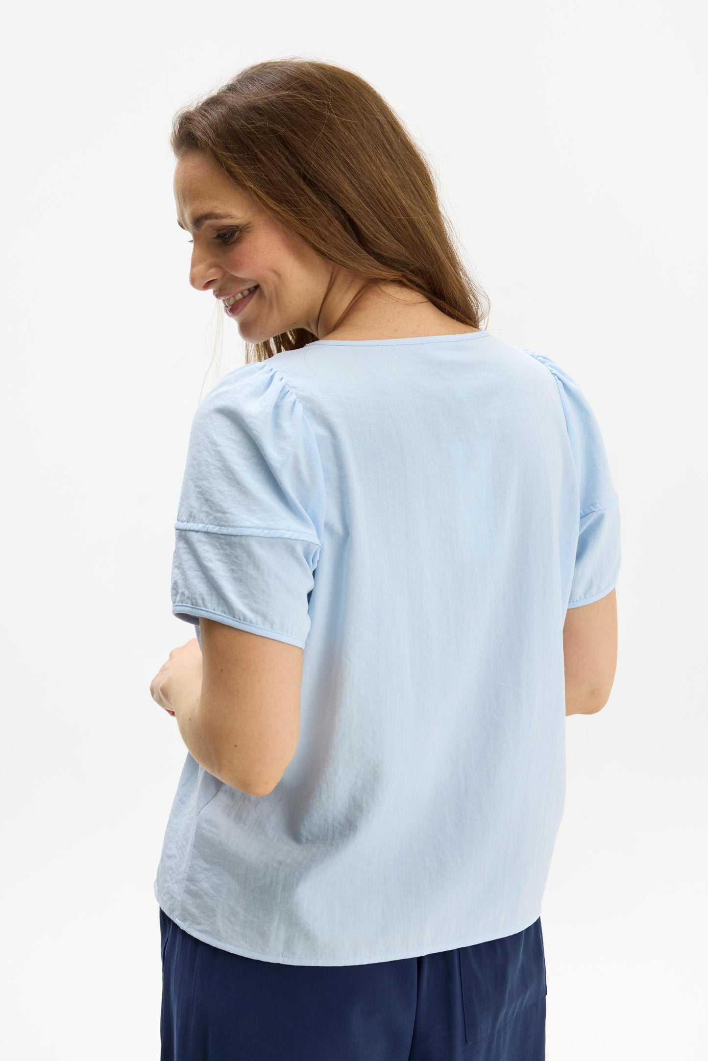 In Front, Filippa Bluse - Lys Blå