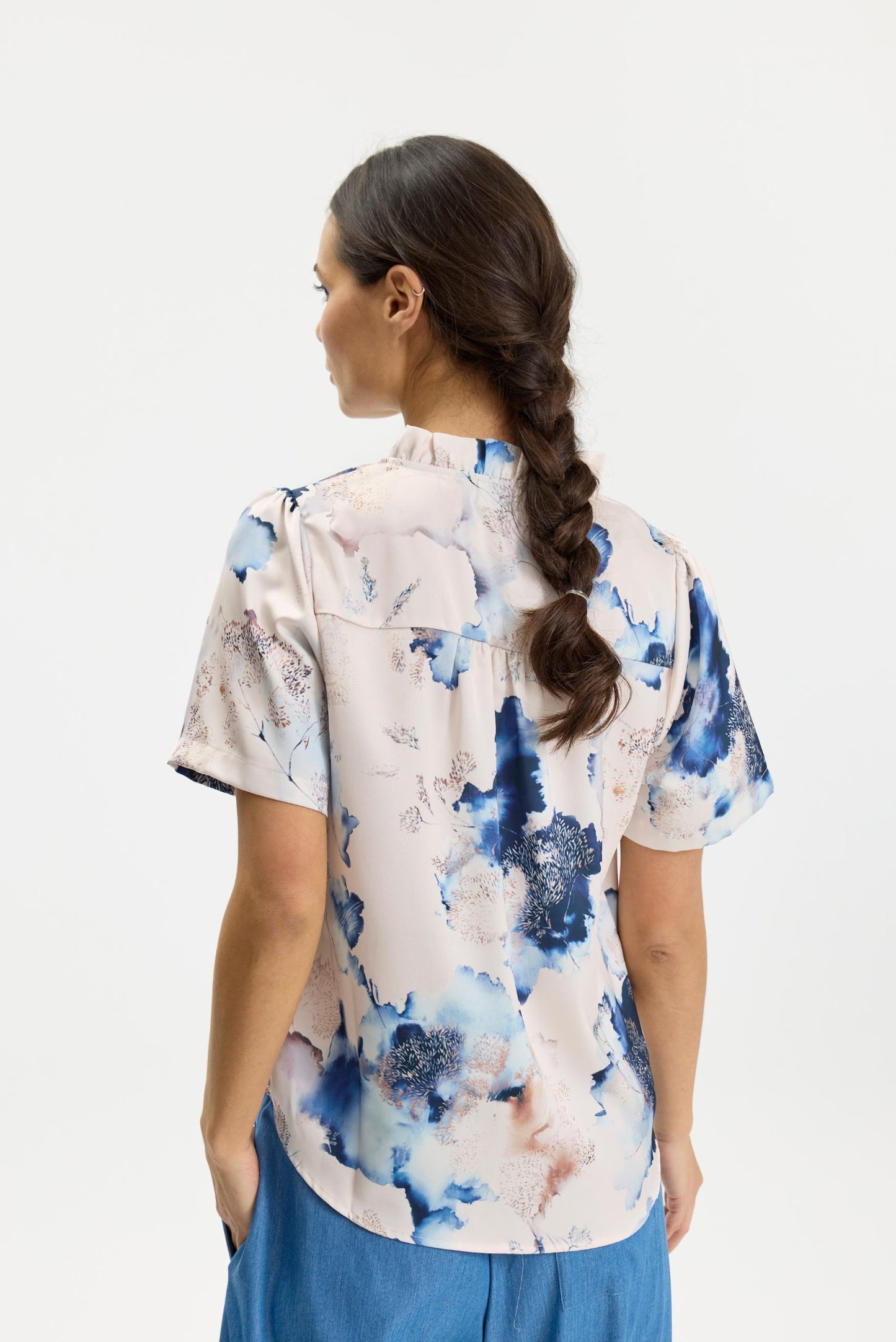In Front, Nicola Bluse m/flæse