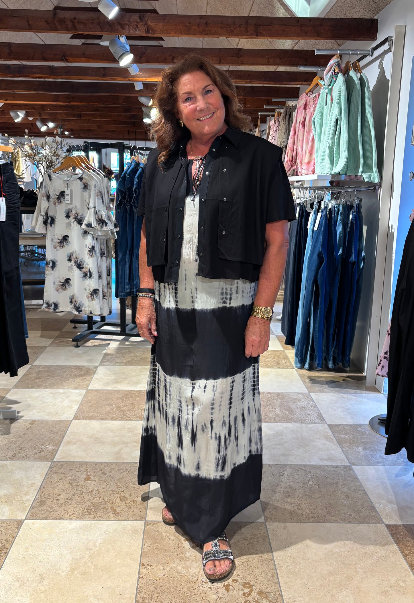 NÜ, Dana Long Dress, Black