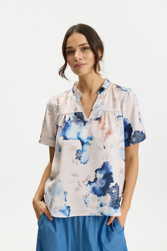 In Front, Nicola Bluse m/flæse