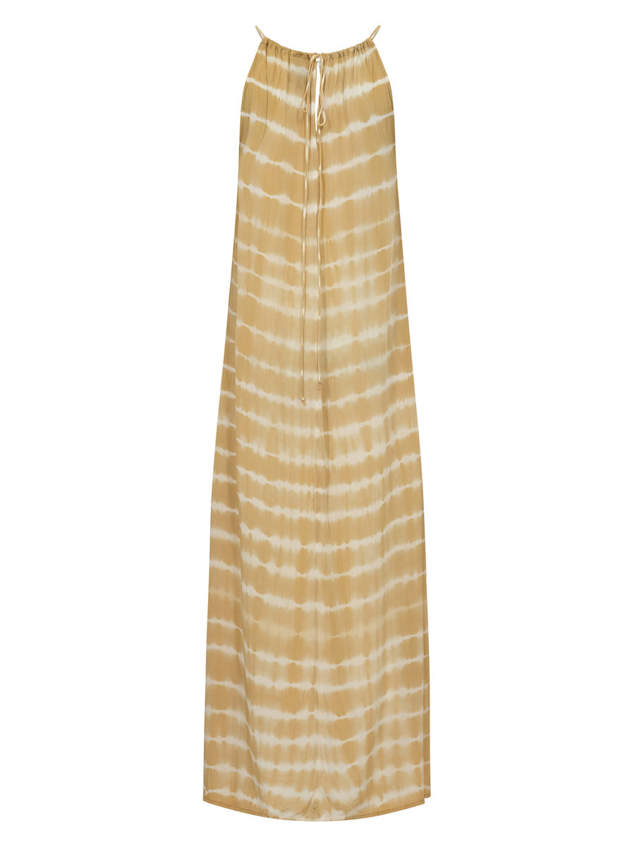 Dana, Long Dress, Yellow