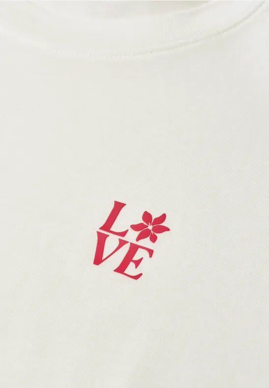 Street One, T-shirt m/Love Print