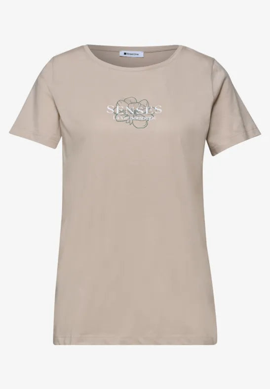 Street One, T-shirt Basic m/Print