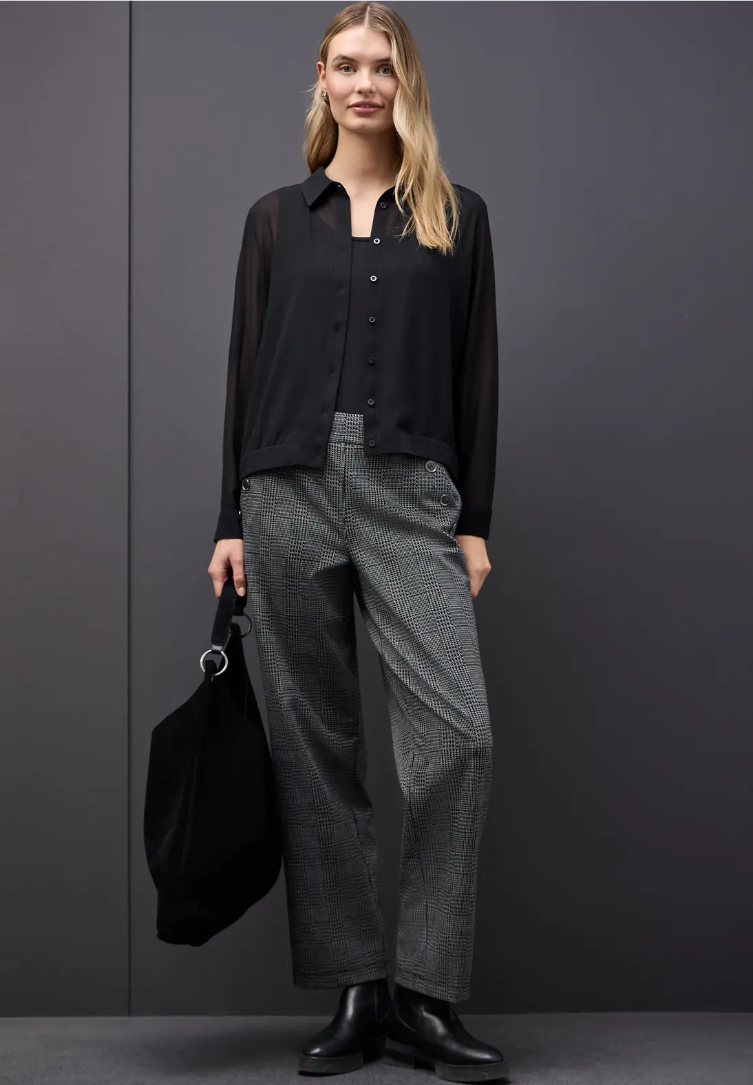 Street One, Chiffon Skjorte