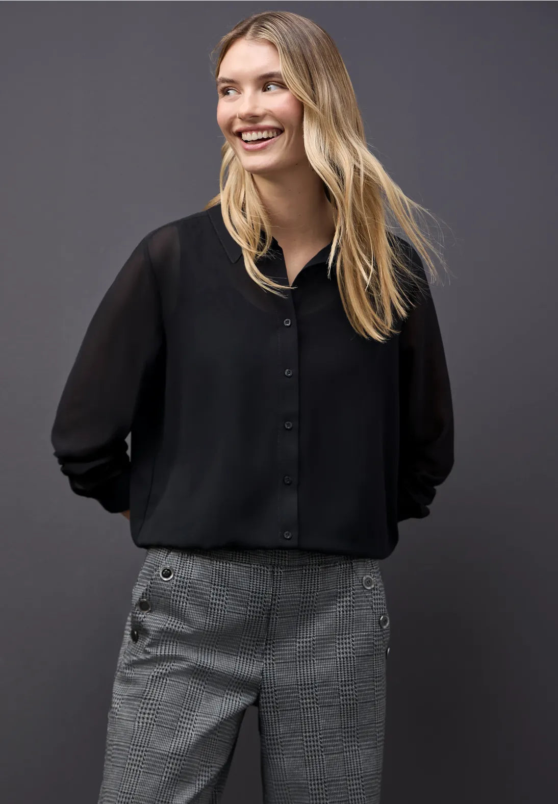 Street One, Chiffon Skjorte