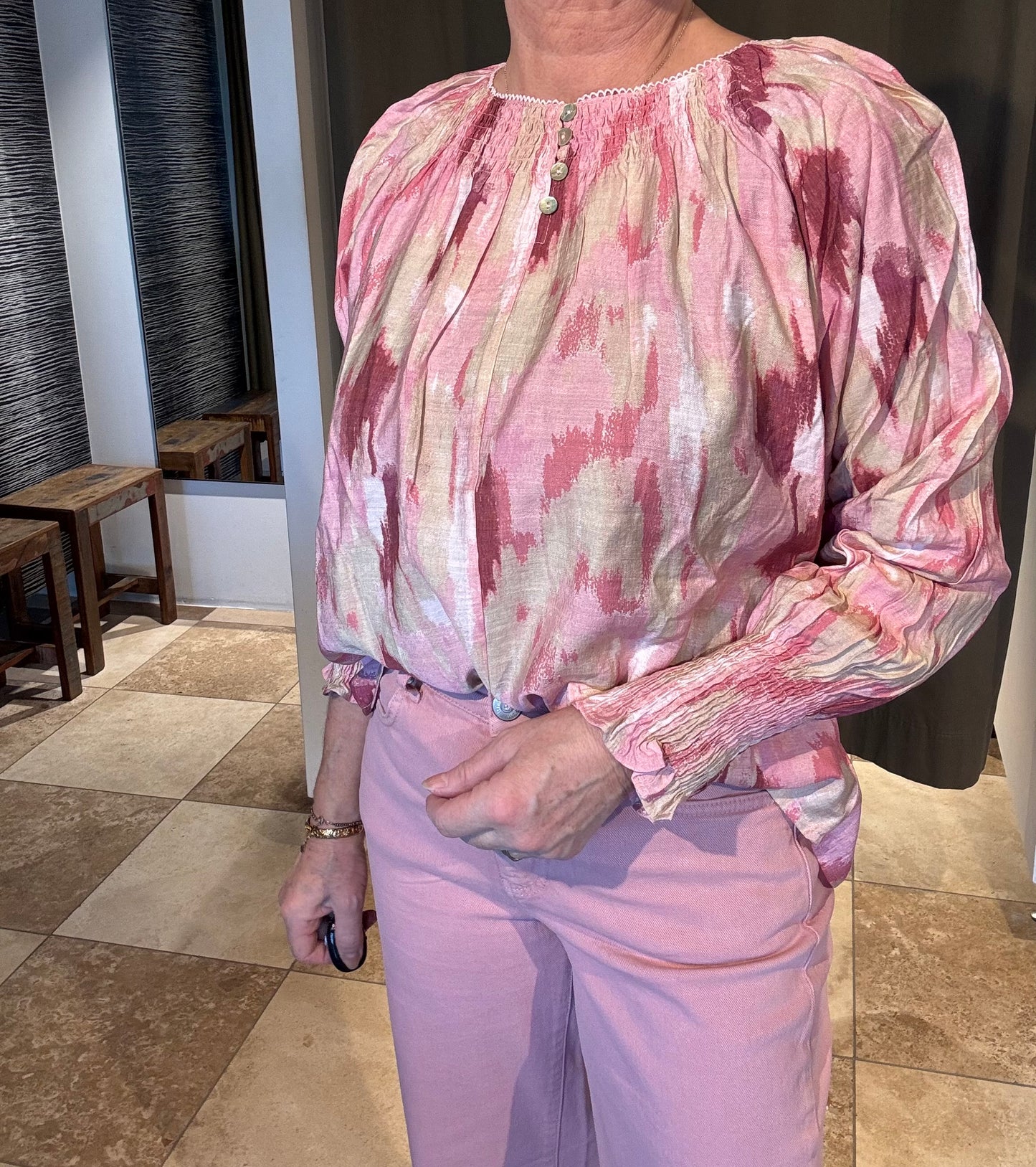 Isay, Ane Button Bluse